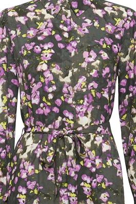 B.Young BYJOSA Cyclamen Mix Shirt Dress Detail
