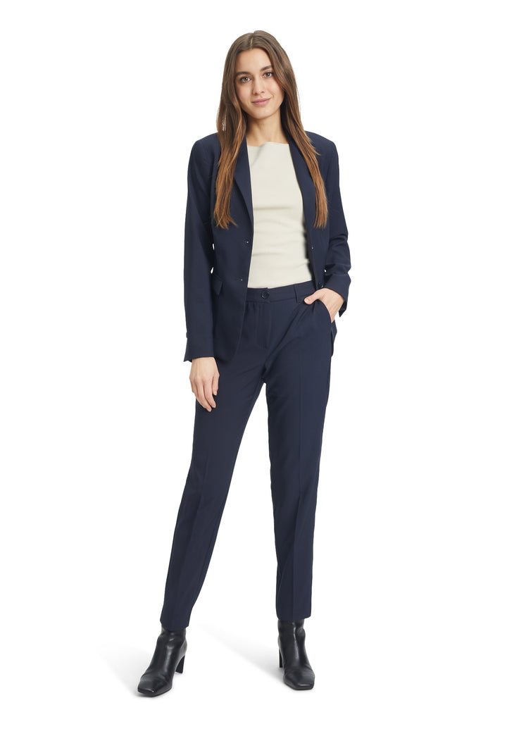 Betty Barclay 6675 1080 Classic 7/8 Length Trouser Navy 1