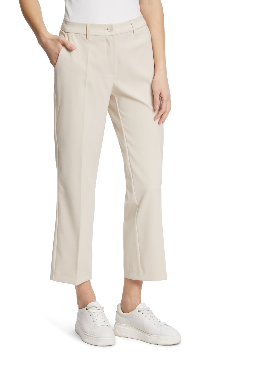 Betty Barclay 6704 1080 9104 Classic 3/4 Trouser Sand 2