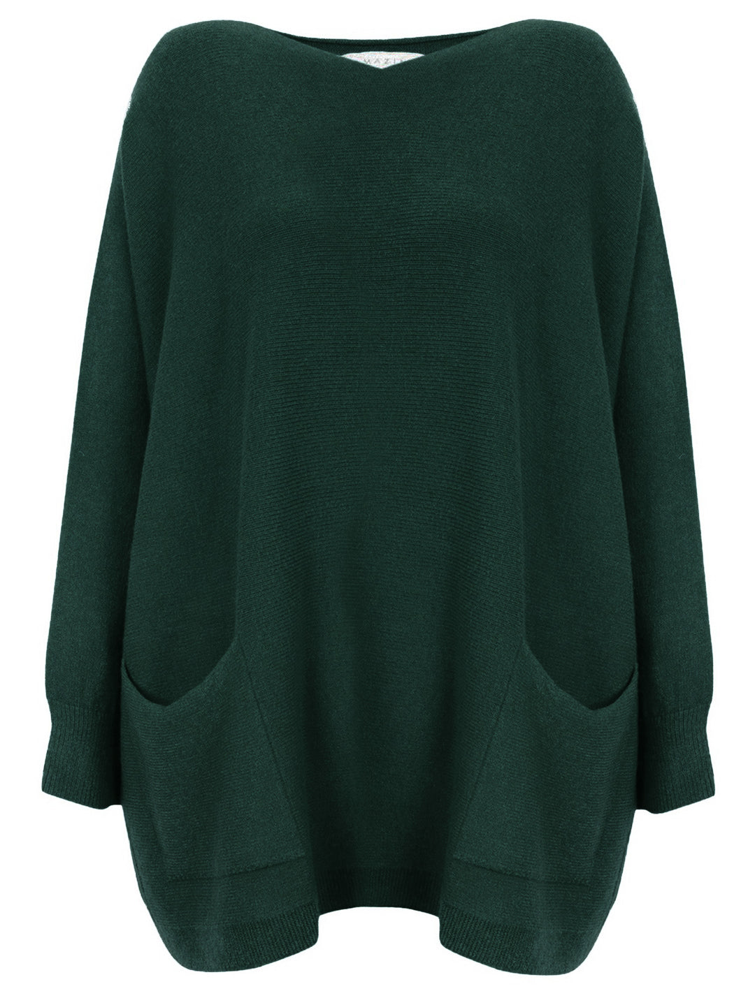 Amazing Woman Caryf  X 2 Pocket Oversize Round Neck Jumper