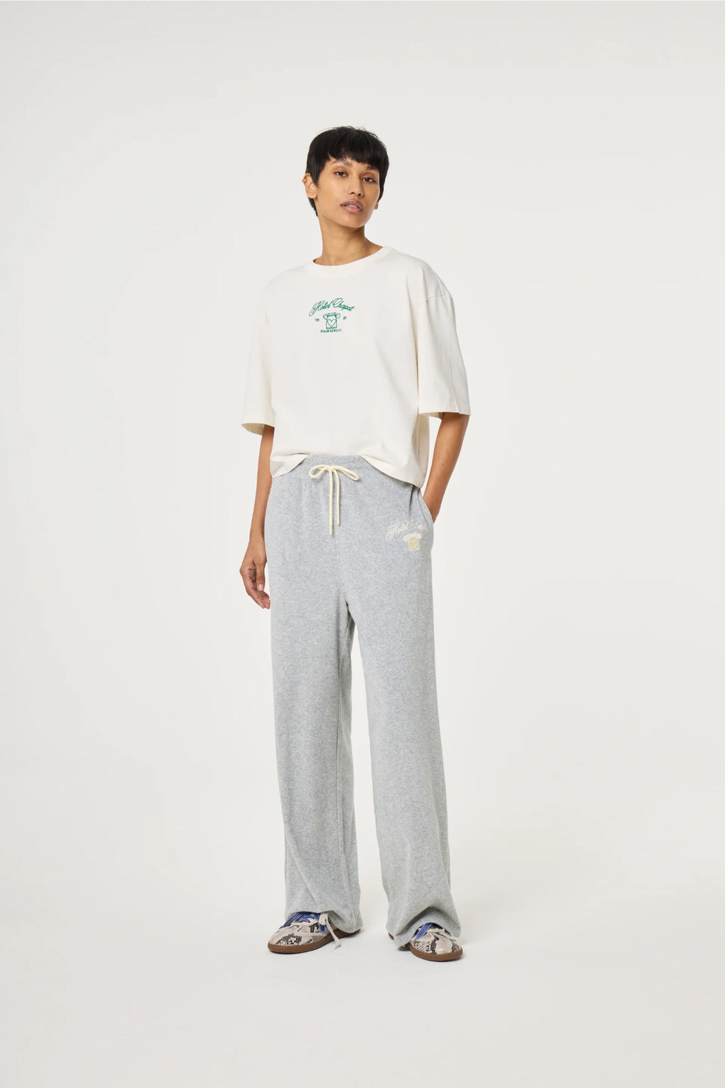 Fabienne Chapot Benja T-shirt Cosy White/Green