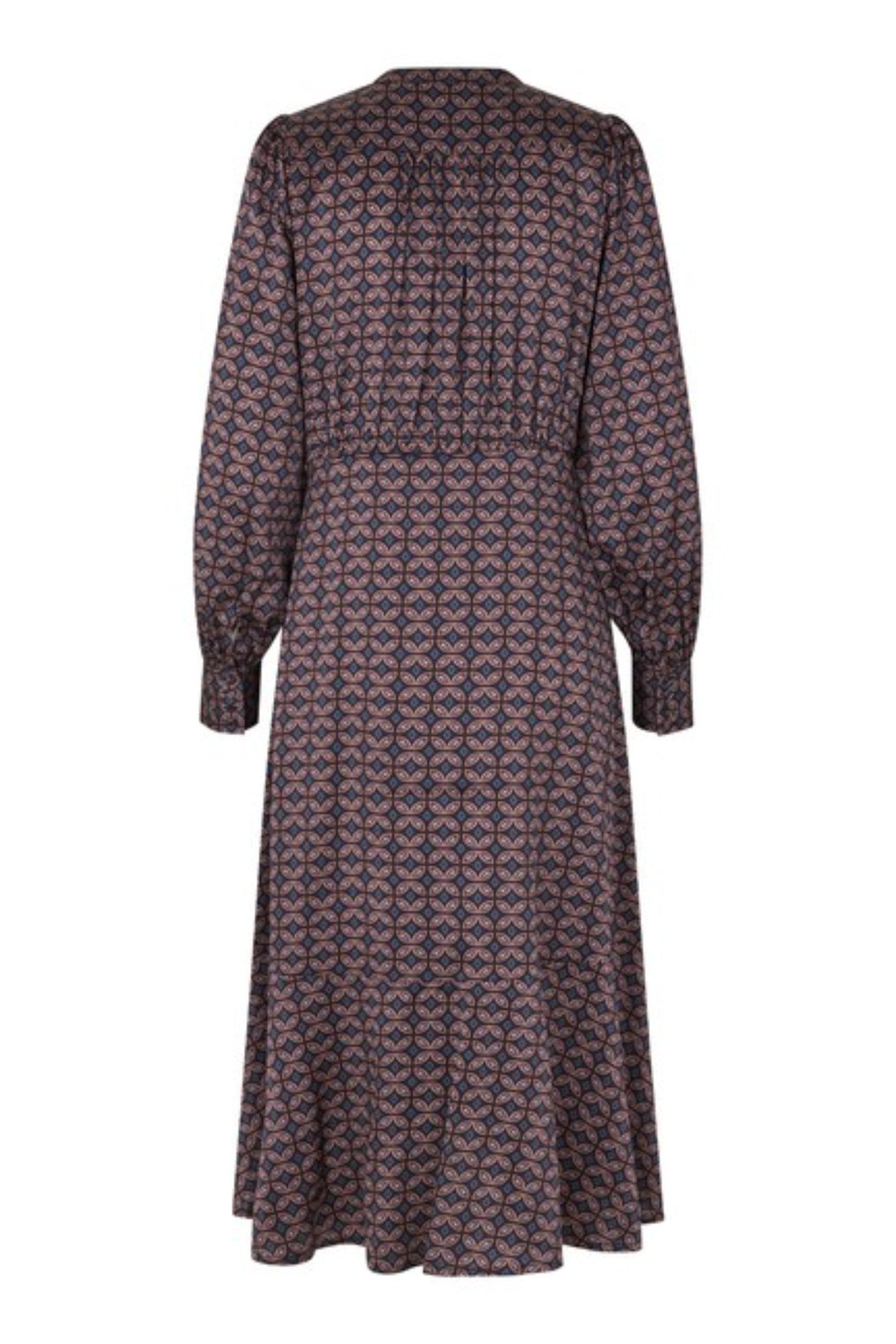 Shop the Dea Kudibal RudyDEA Dress in Eclipse Moonlight at Dotique. A luxurious stretch silk twill midi dress with long sleeves and high cuffs.