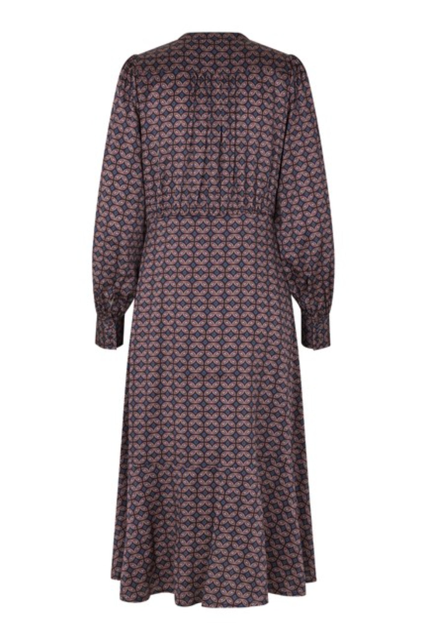 Shop the Dea Kudibal RudyDEA Dress in Eclipse Moonlight at Dotique. A luxurious stretch silk twill midi dress with long sleeves and high cuffs.