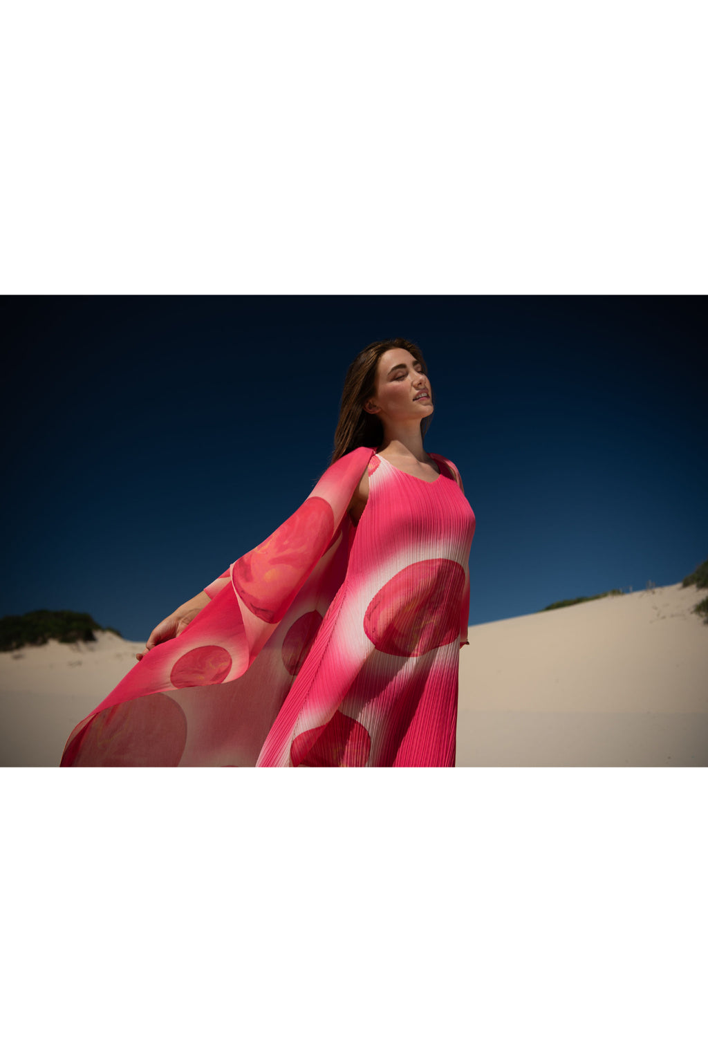 Alquema AC2404 & AD1072L Lunar Planets Estrella Dress and Collare Coat