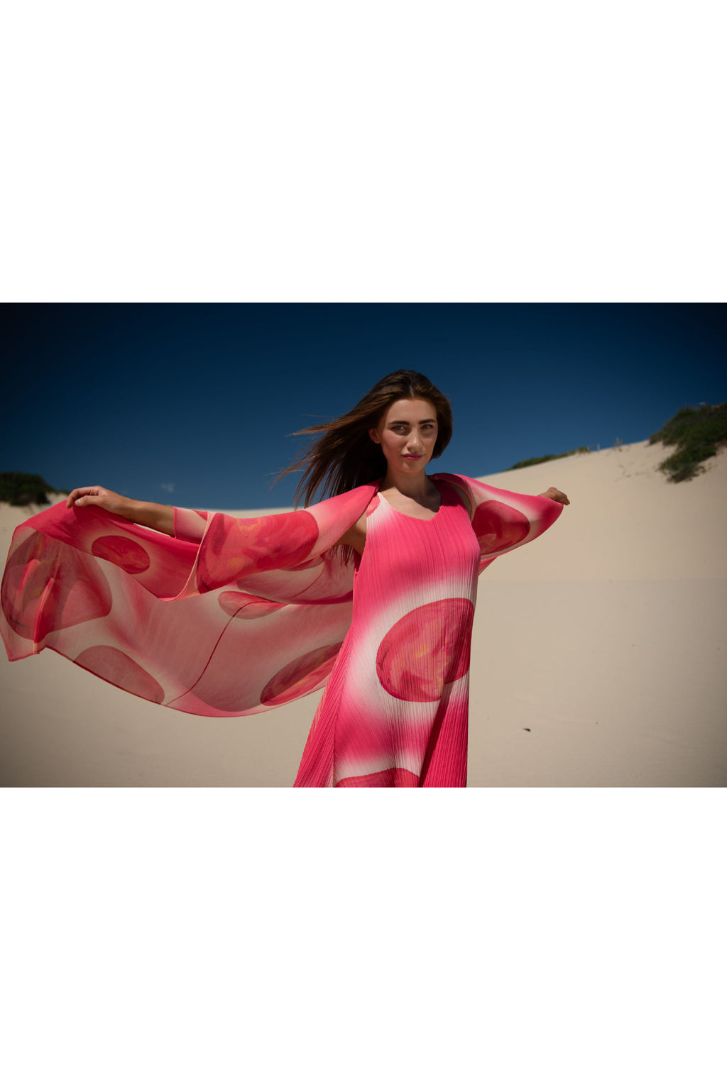 Alquema AC2404 & AD1072L Lunar Planets Estrella Dress and Collare Coat