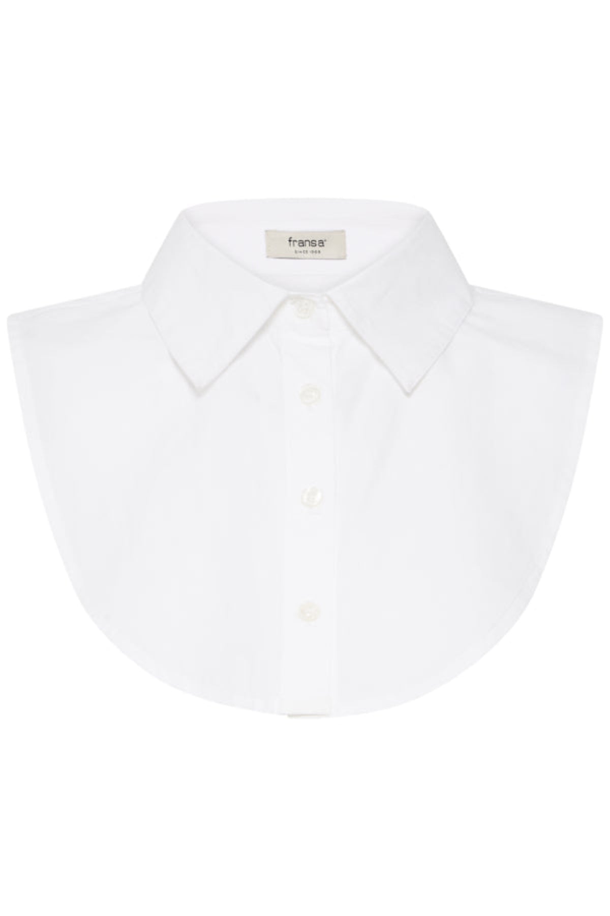 Fransa 20606716 FAZACOLLAR 1 White - view 1, Shop Fransa at Dotique