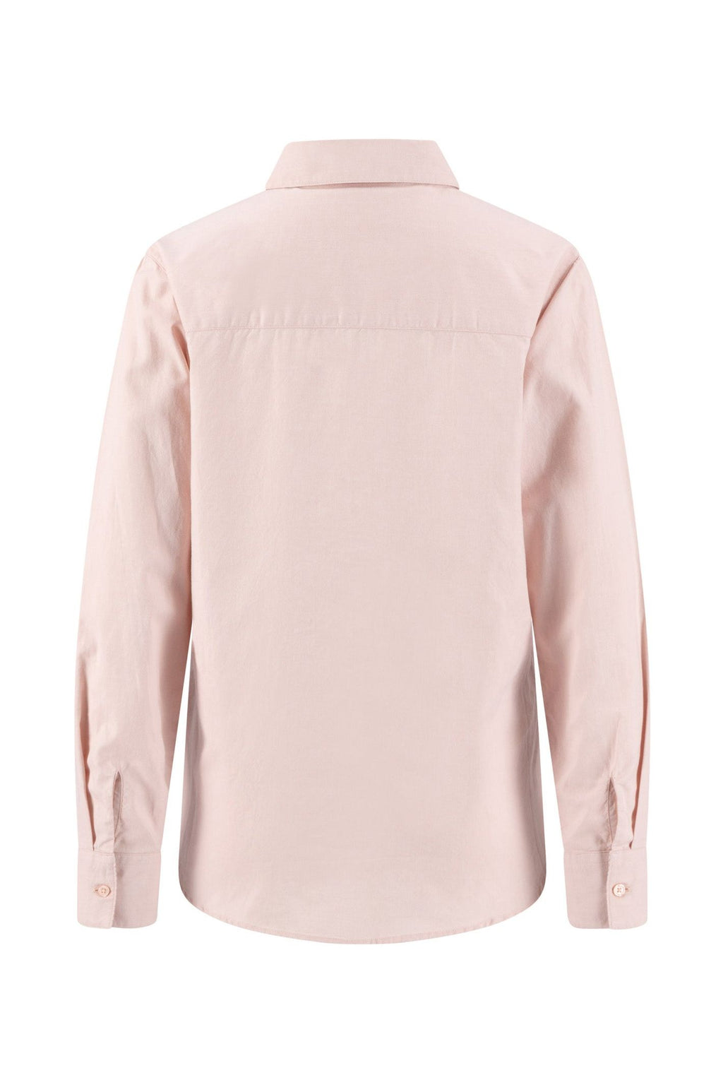 Fynch Hatton 2614 1915 Oxford Cotton Blouse Silky Rose — view 6. Shop Fynch Hatton at Dotique
