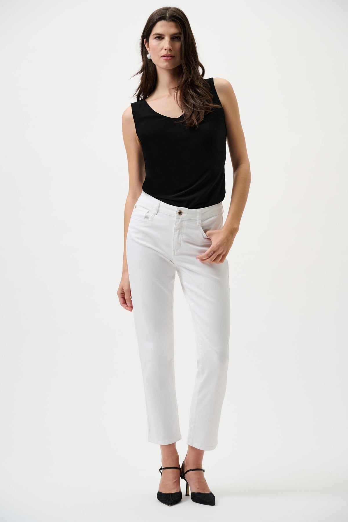 Shop Joseph Ribkoff at Dotique – 201546 Black Cami, additional view 3