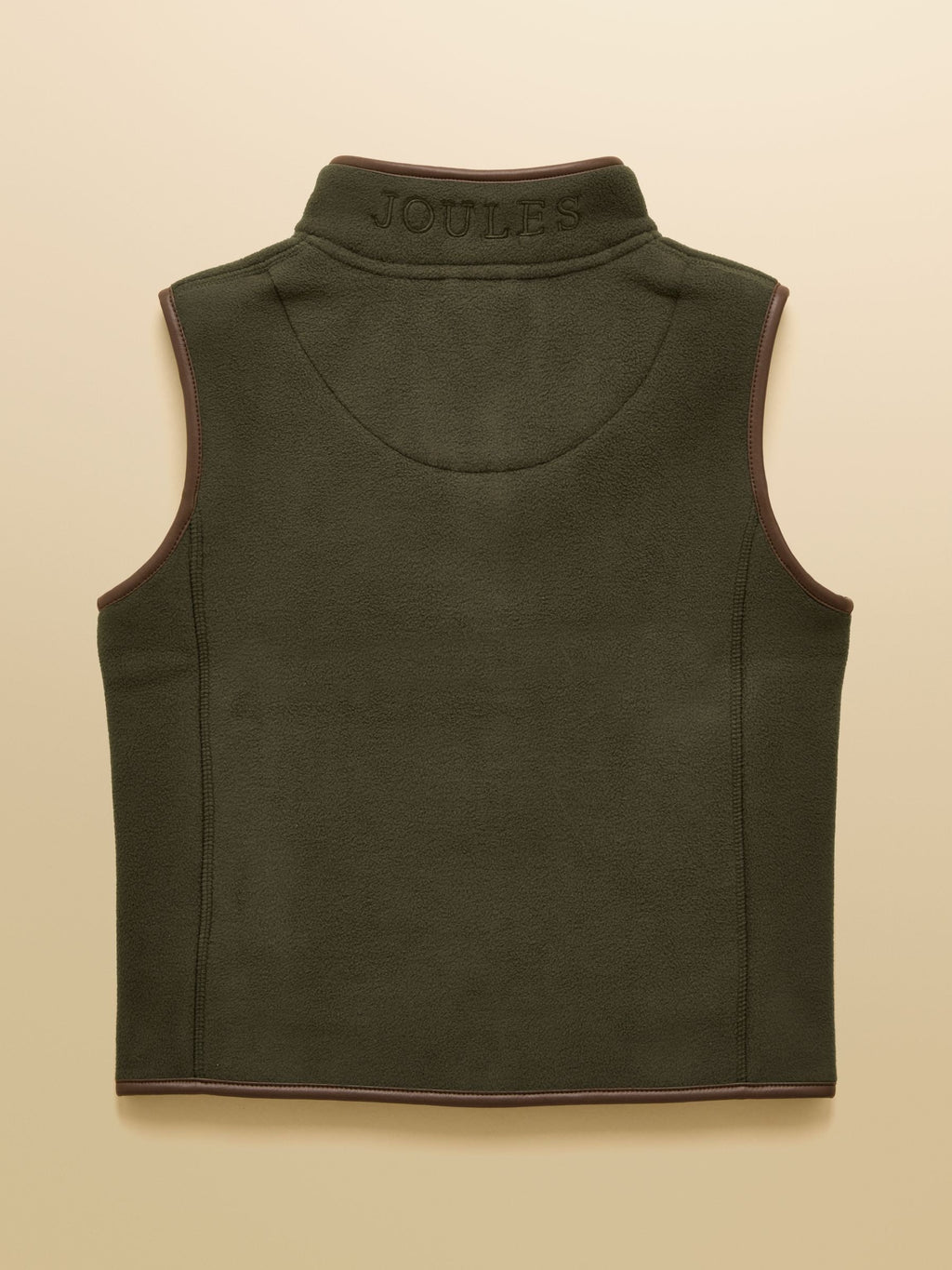 Shop Joules Kids Heritage Fleece Gilet Dark Green at Dotique - image 2