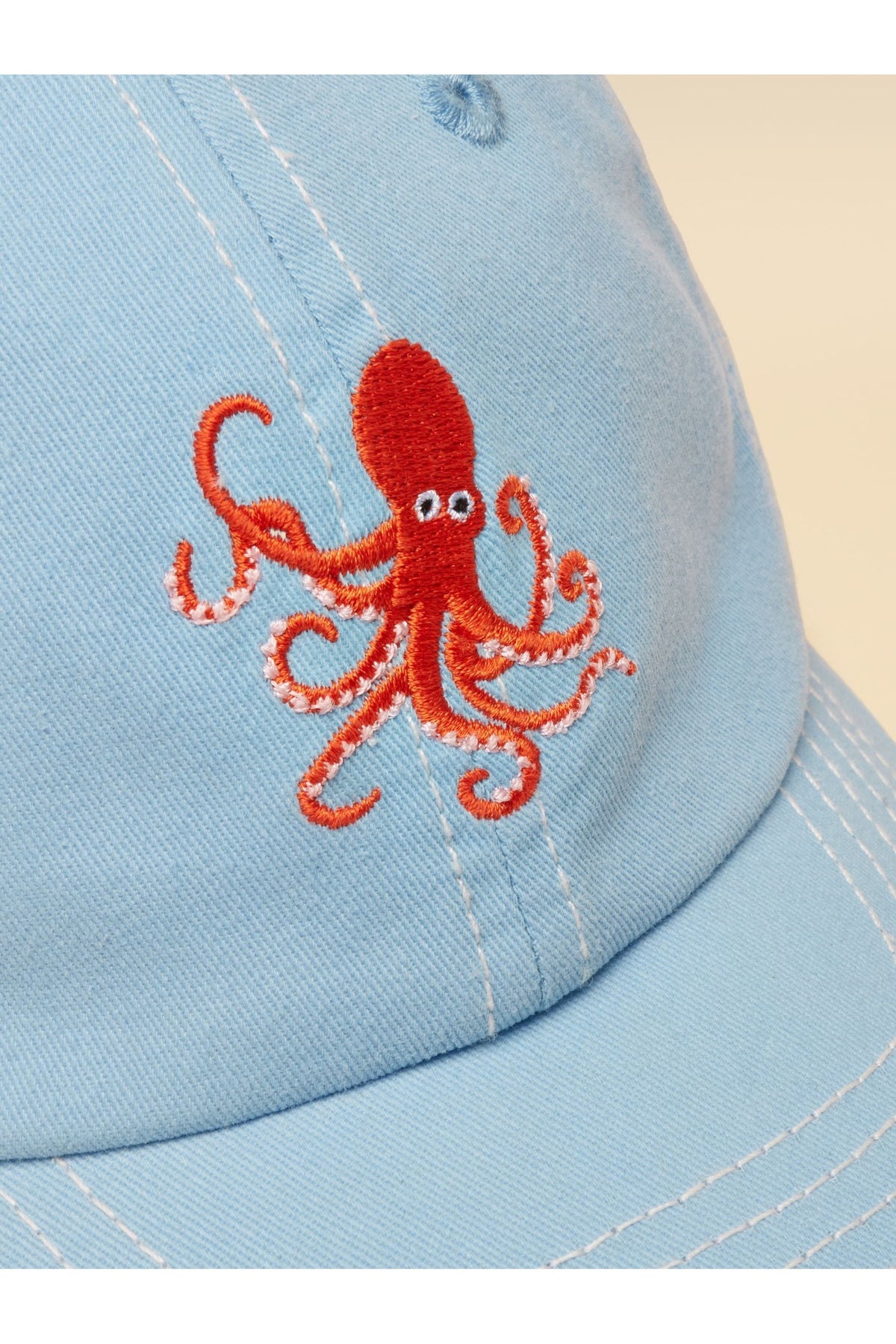H20685 Daley Baseball Cap Blue Octopus - view 3, Shop Joules Kids at Dotique