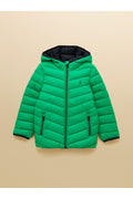 H27269 Cairn Showerproof Padded Coat Bright Green - Shop Joules Kids at Dotique