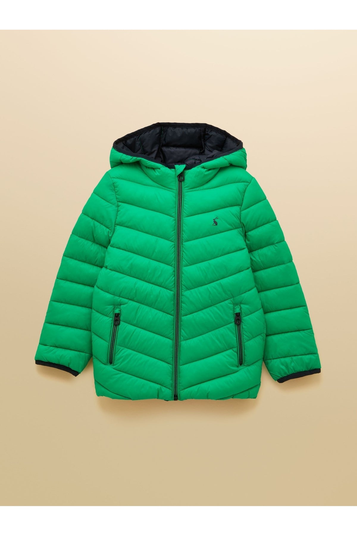 H27269 Cairn Showerproof Padded Coat Bright Green - Shop Joules Kids at Dotique