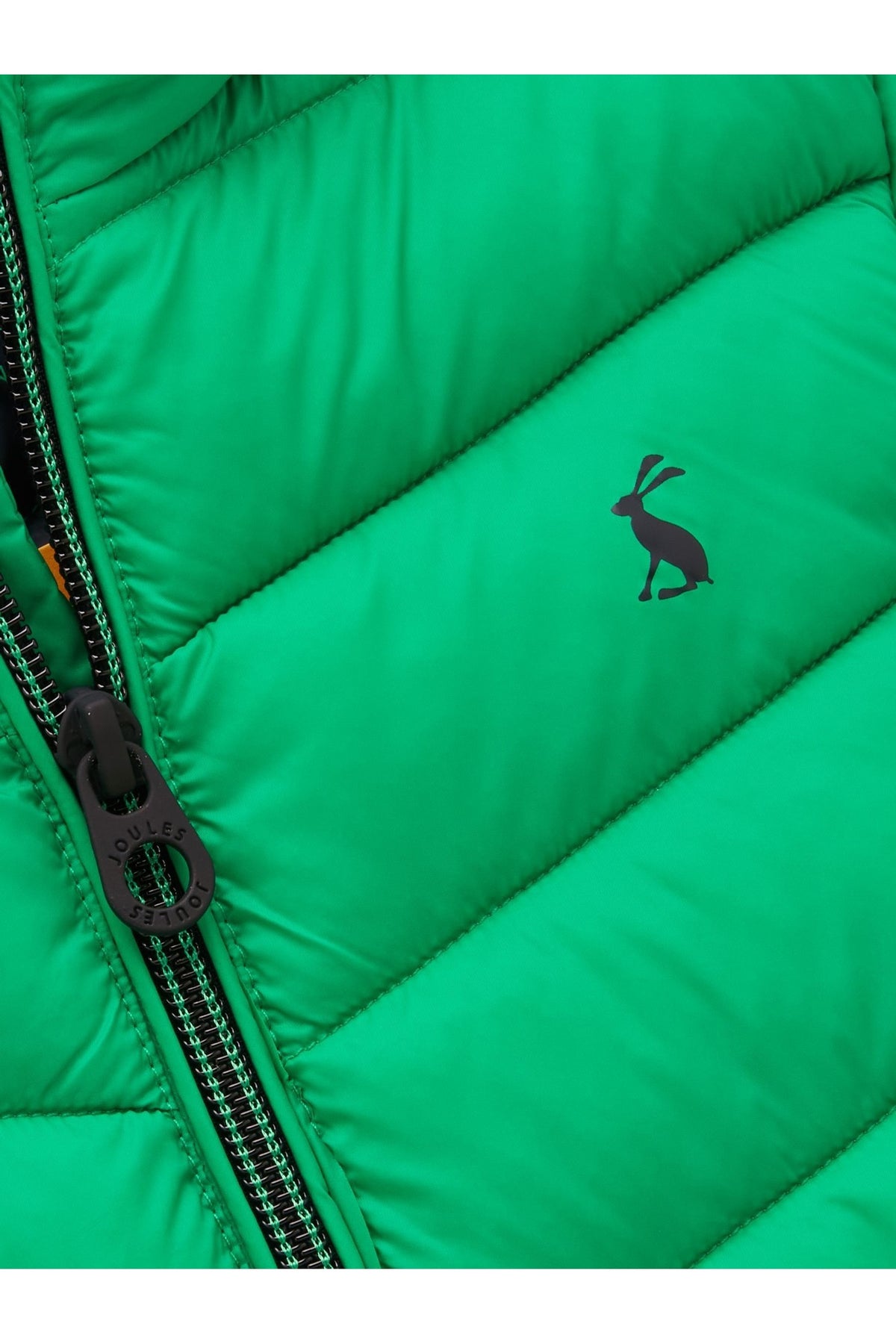 H27269 Cairn Showerproof Padded Coat Bright Green - view 3, Shop Joules Kids at Dotique
