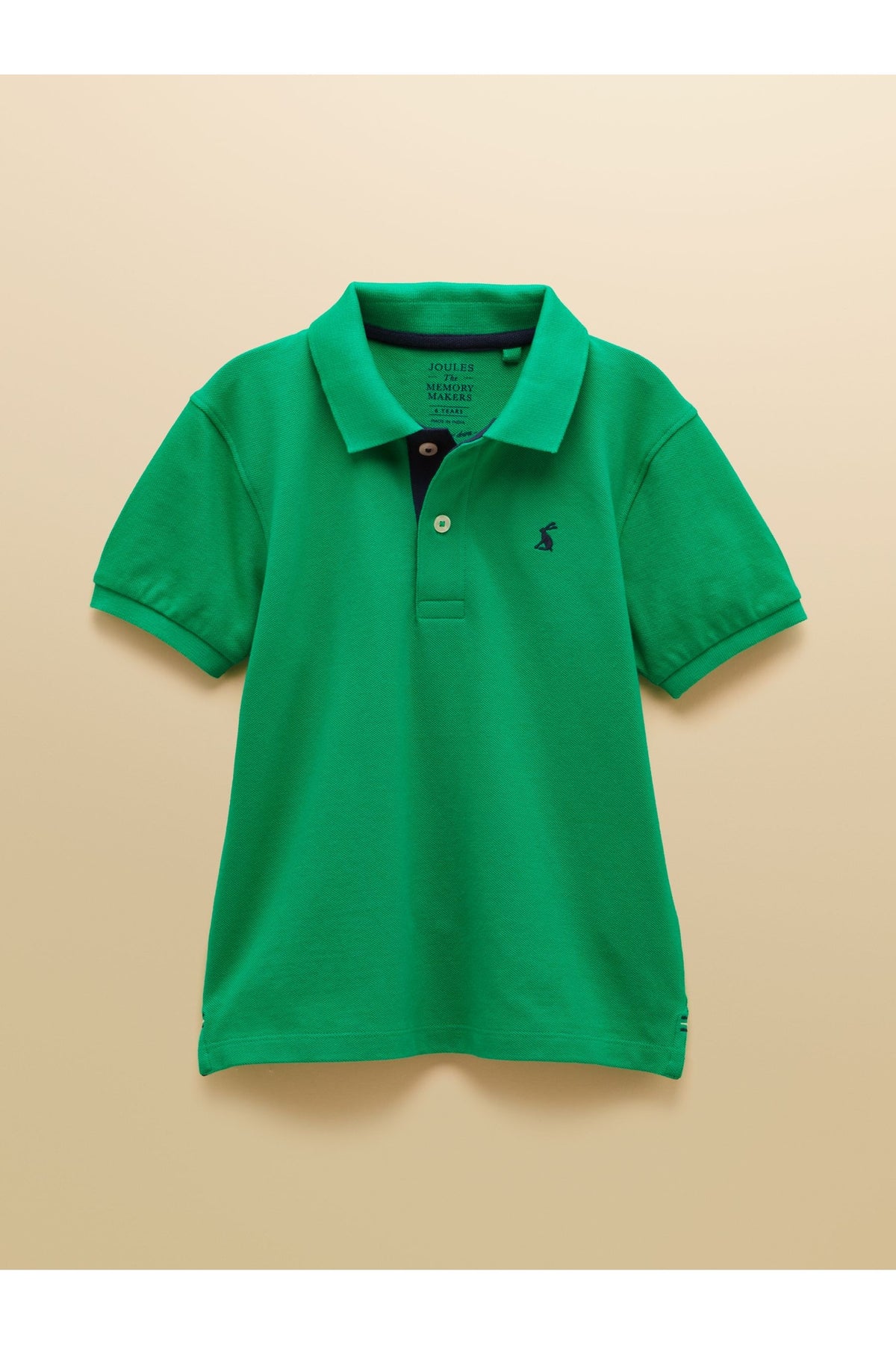 H27333 Woody Piqué Polo Shirt Green - Shop Joules Kids at Dotique