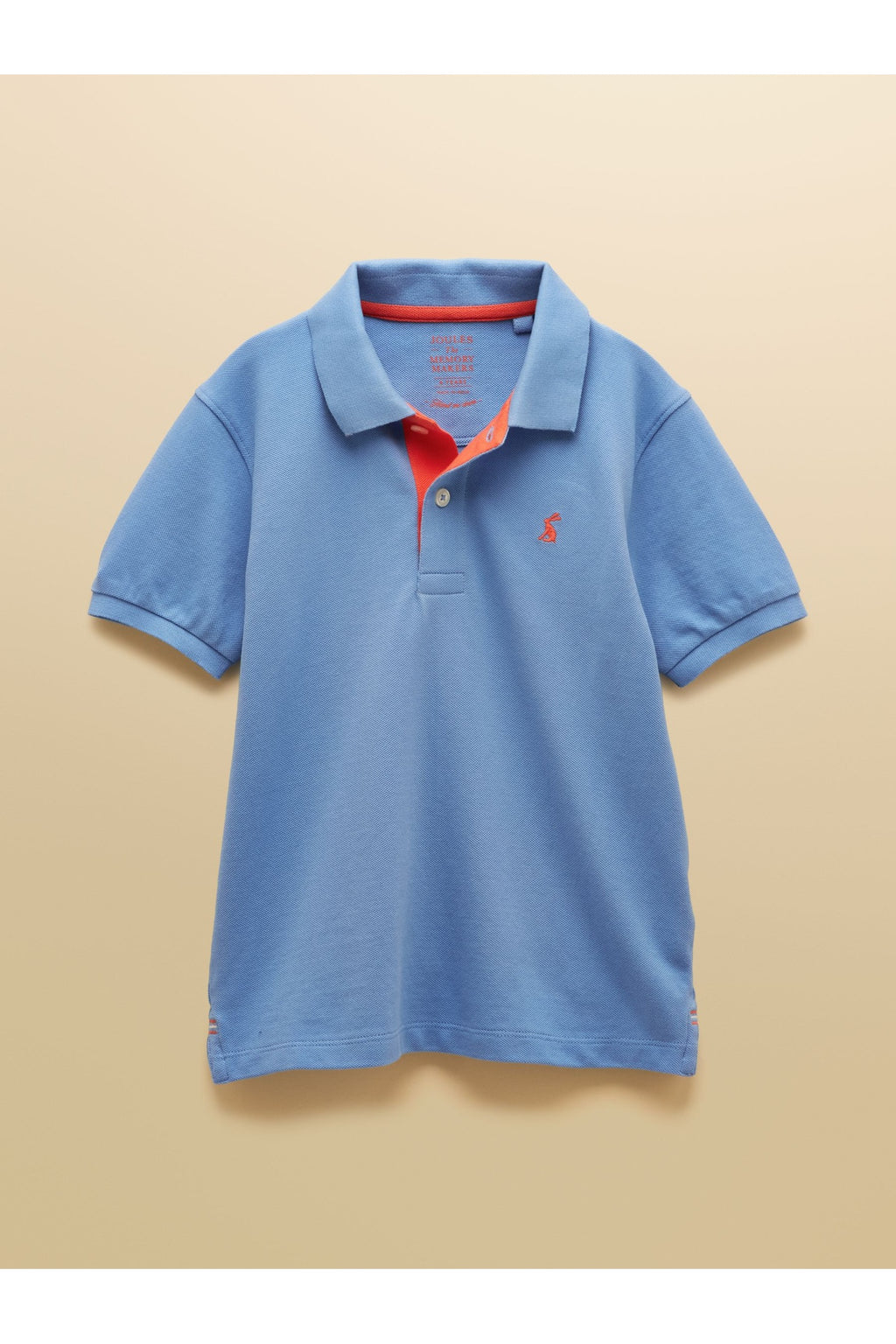 H27334 Woody Piqué Polo Shirt Blue - Shop Joules Kids at Dotique