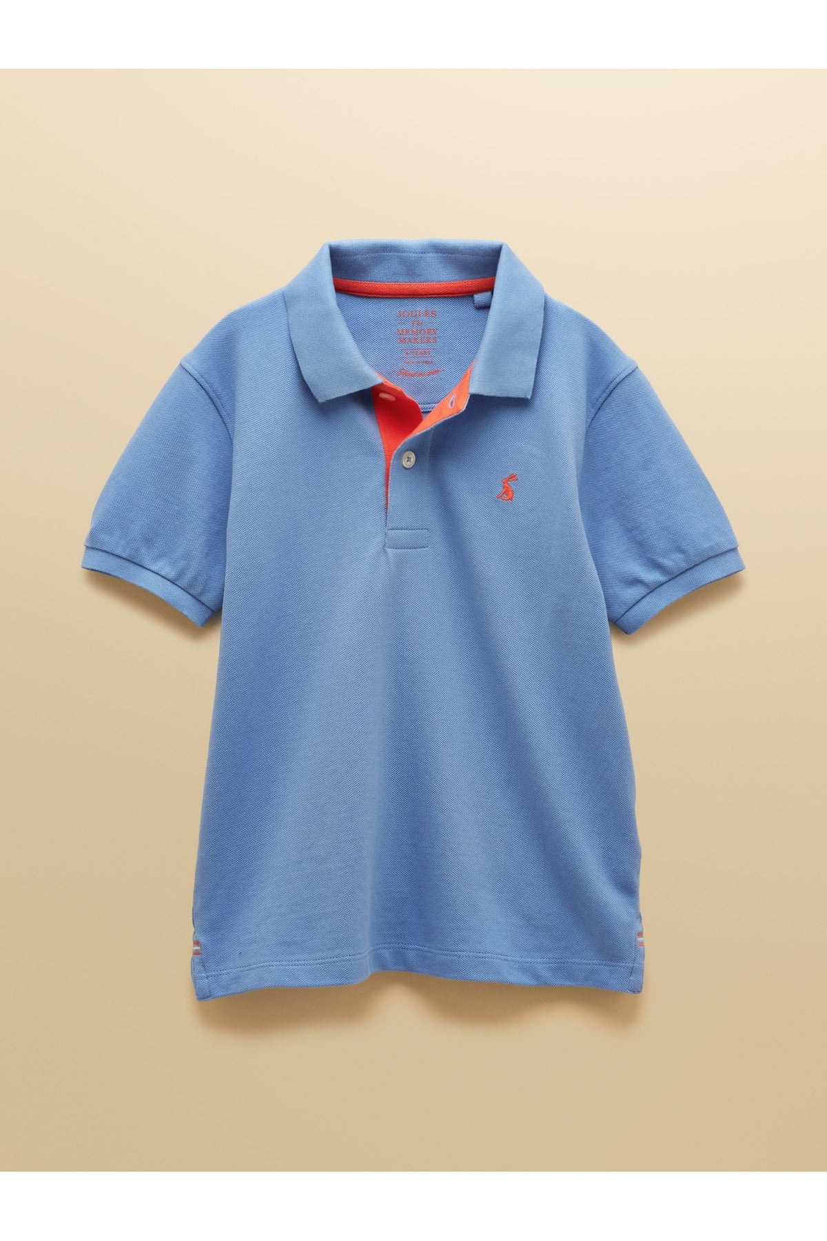H27334 Woody Piqué Polo Shirt Blue - Shop Joules Kids at Dotique