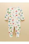 W38114 Razamataz Cotton Babygrow Cream Dino - Shop Joules Kids at Dotique
