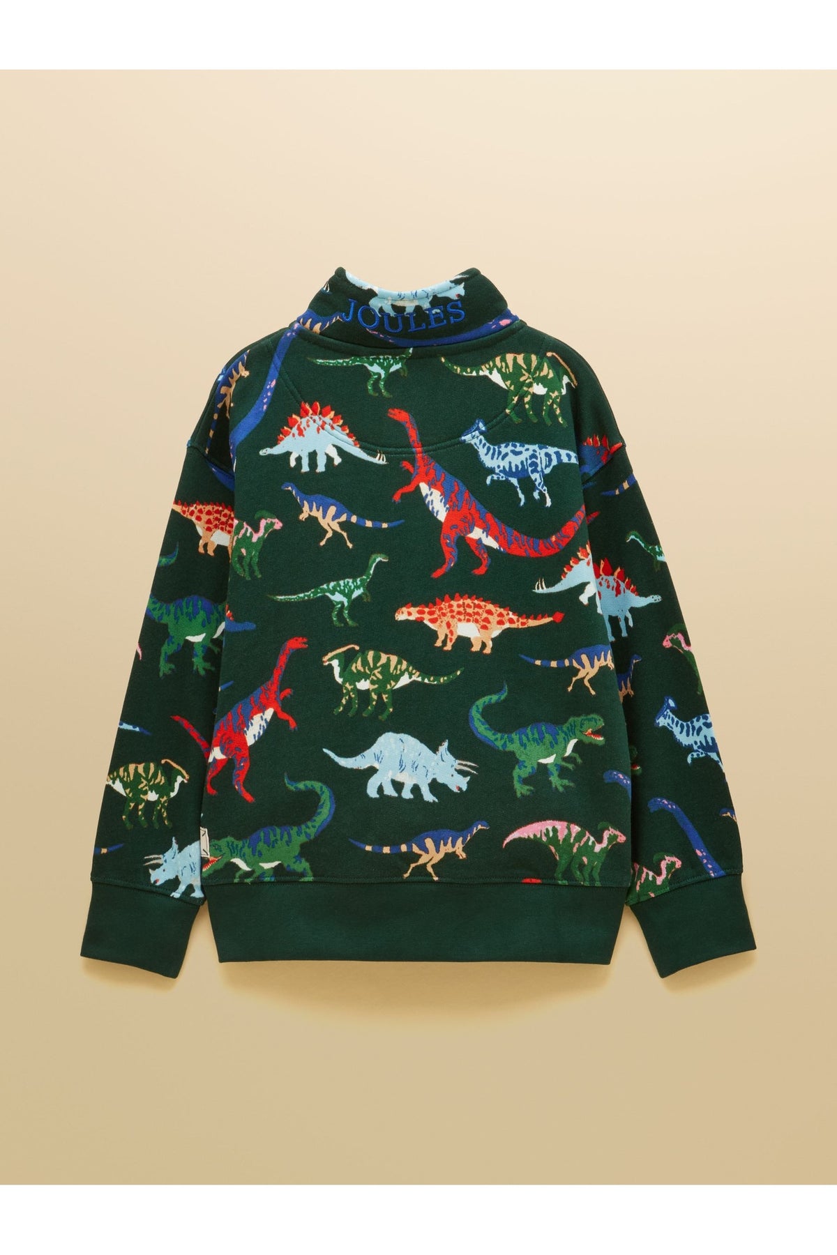 Joules Kids Alfie Green Dino - view 2, Shop Joules Kids at Dotique