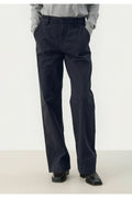 Shop Part Two at Dotique – 30309311 BelmePW Blue Graphite Cotton Trousers – view 1