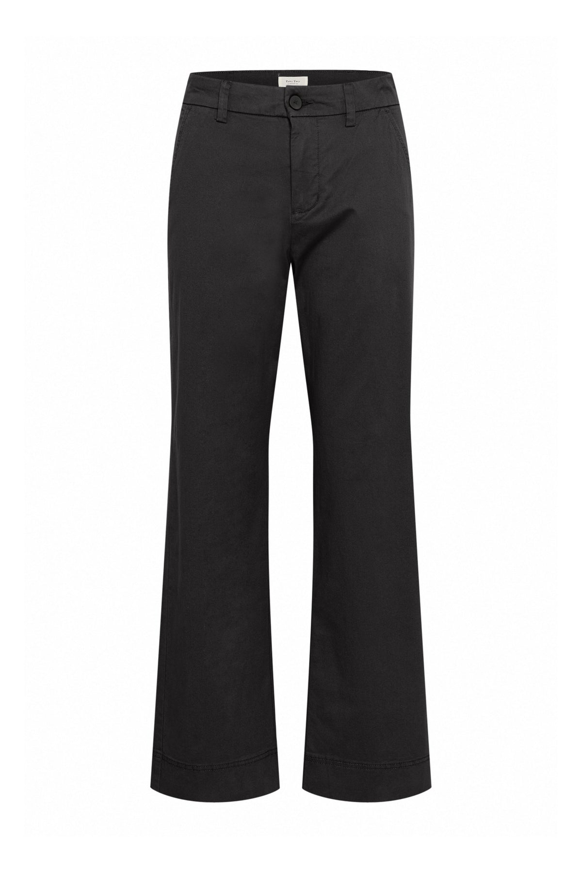 Shop Part Two at Dotique – 30309311 BelmePW Blue Graphite Cotton Trousers – view 3