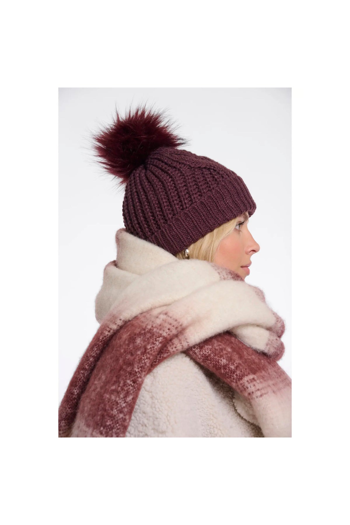 Rino & Pelle Aaf in Fudge Cloak, additional view. Shop Rino & Pelle at Dotique.