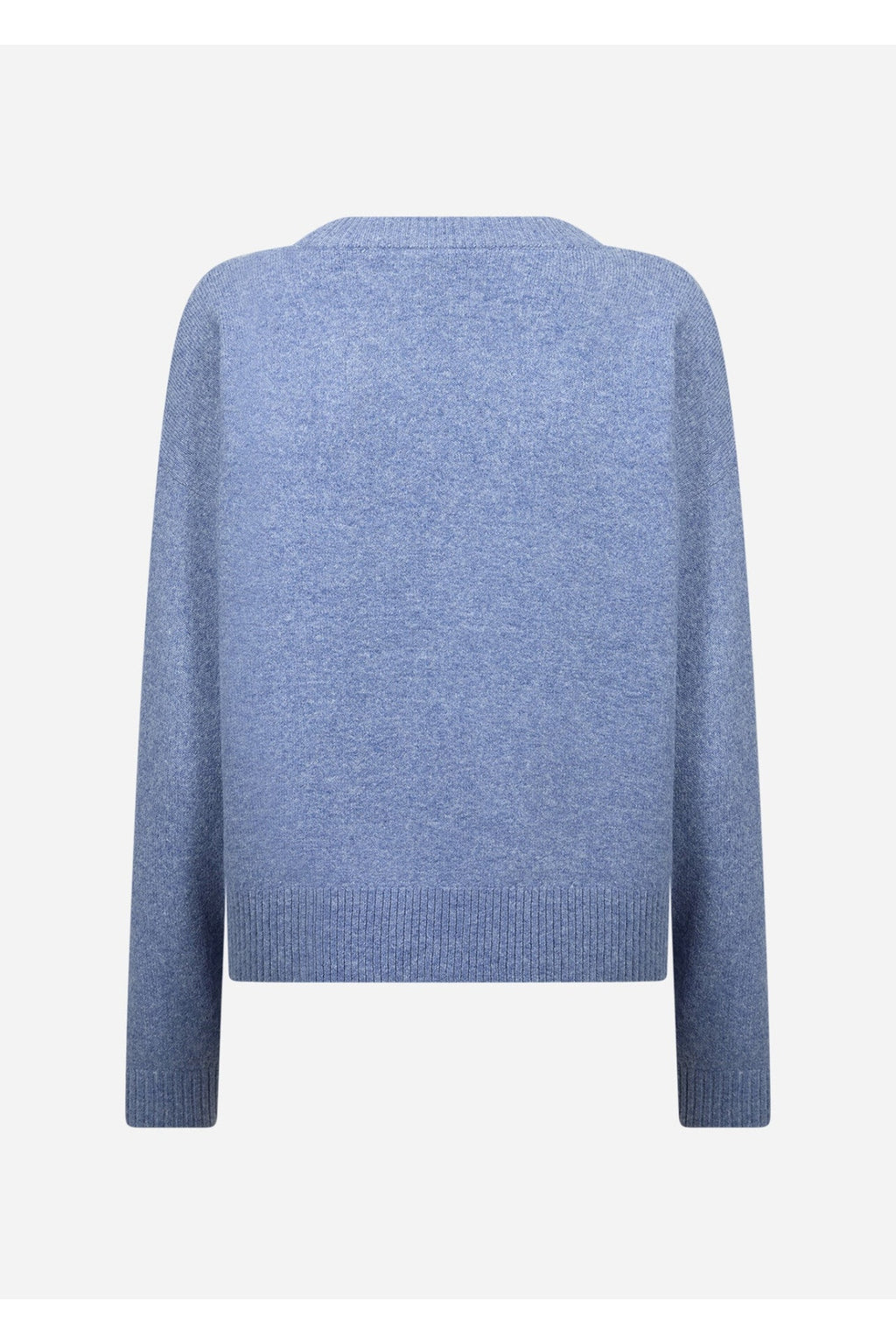 Soya Concept 33868 Orlean V-Neck Jumper Blue — view 2. Shop Soya Concept at Dotique