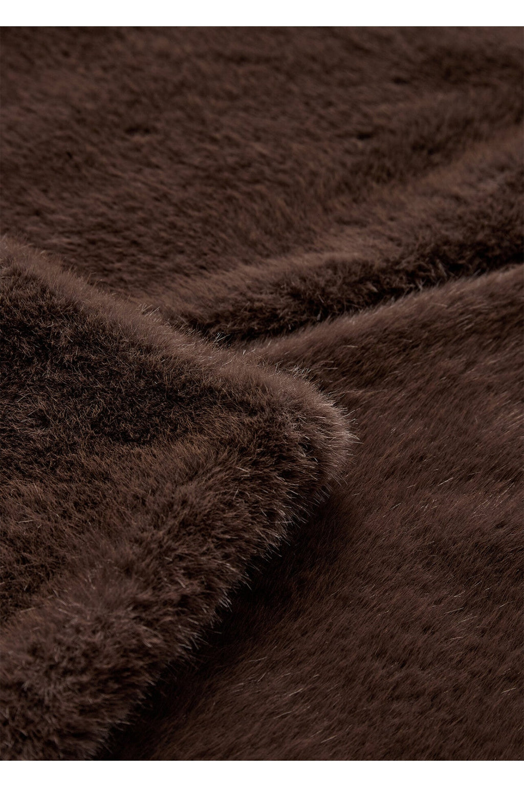 Soya Concept 51443 Vendla Faux Fur Scarf Dark Brown — view 4. Shop Soya Concept at Dotique