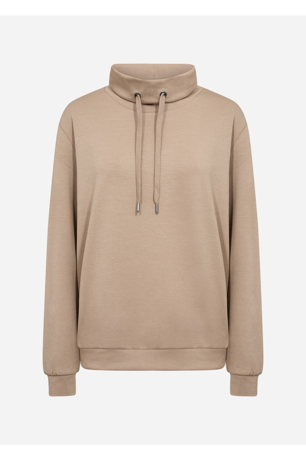 Soya Concept Banu 125 Taupe Sweatshirt — view 4. Shop Soya Concept at Dotique
