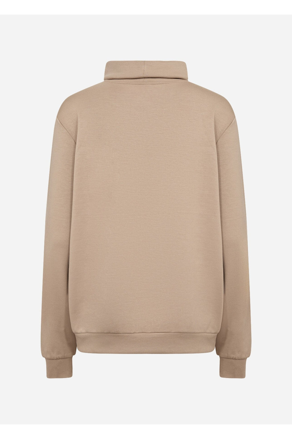 Soya Concept Banu 125 Taupe Sweatshirt — view 5. Shop Soya Concept at Dotique