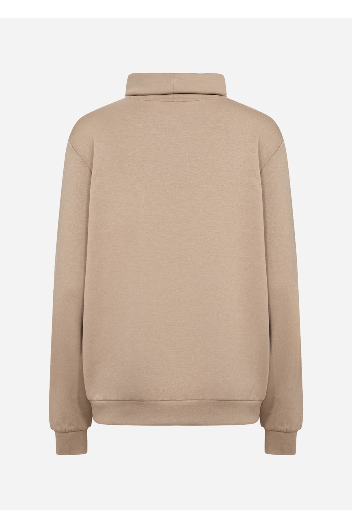 Soya Concept Banu 125 Taupe Sweatshirt — view 5. Shop Soya Concept at Dotique