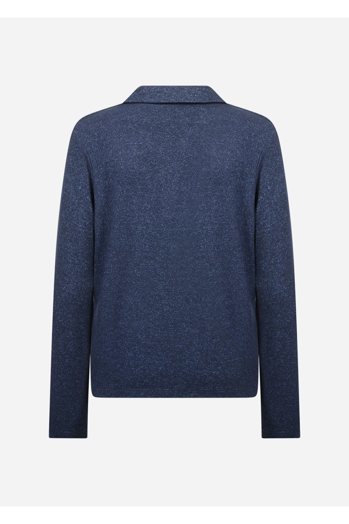 Soya Concept Biara 159 Collared Jumper Navy — view 5. Shop Soya Concept at Dotique