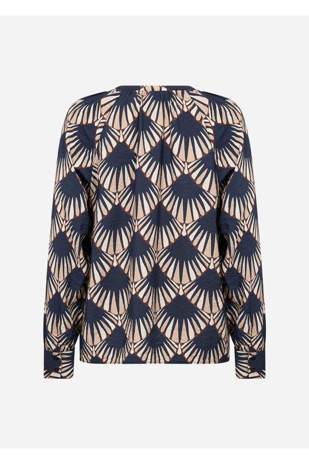 Soya Concept Halin 1 Shirt Navy — view 5. Shop Soya Concept at Dotique