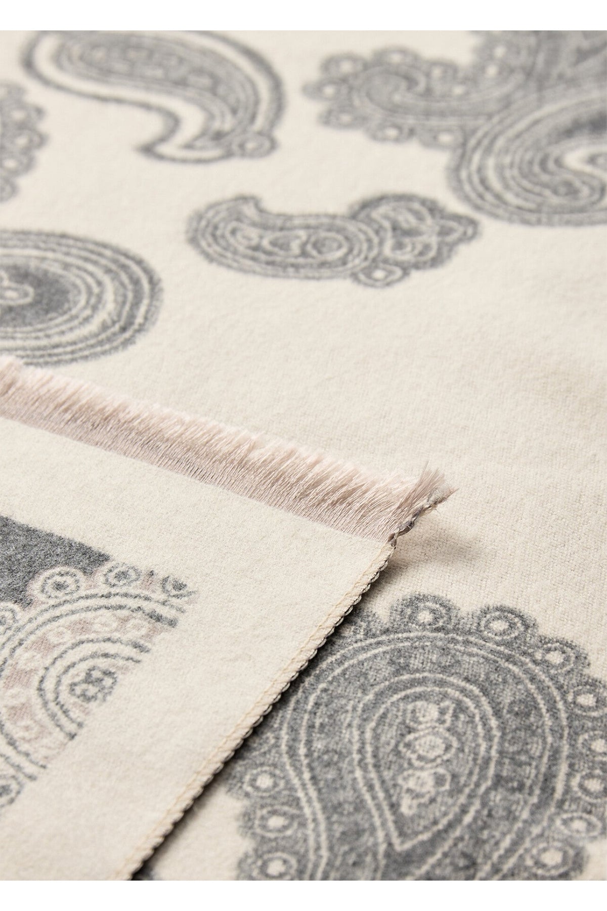 Soya Concept Hanar 1 Scarf Grey — view 4. Shop Soya Concept at Dotique