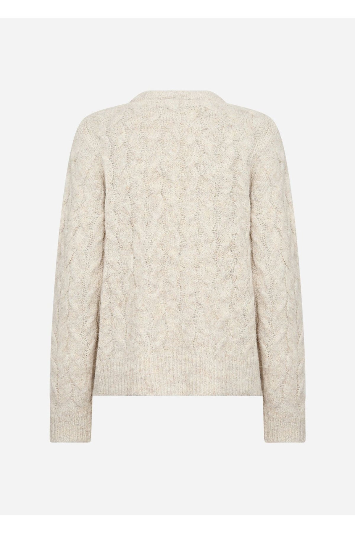 Soya Concept Heida 1 33845 Jumper in Sand — view 5. Shop Soya Concept at Dotique