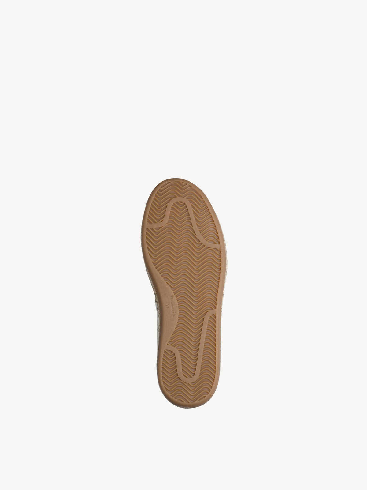 Shop Tamaris at Dotique – 1-23641-46-190 White and Gold Trainers, view 7