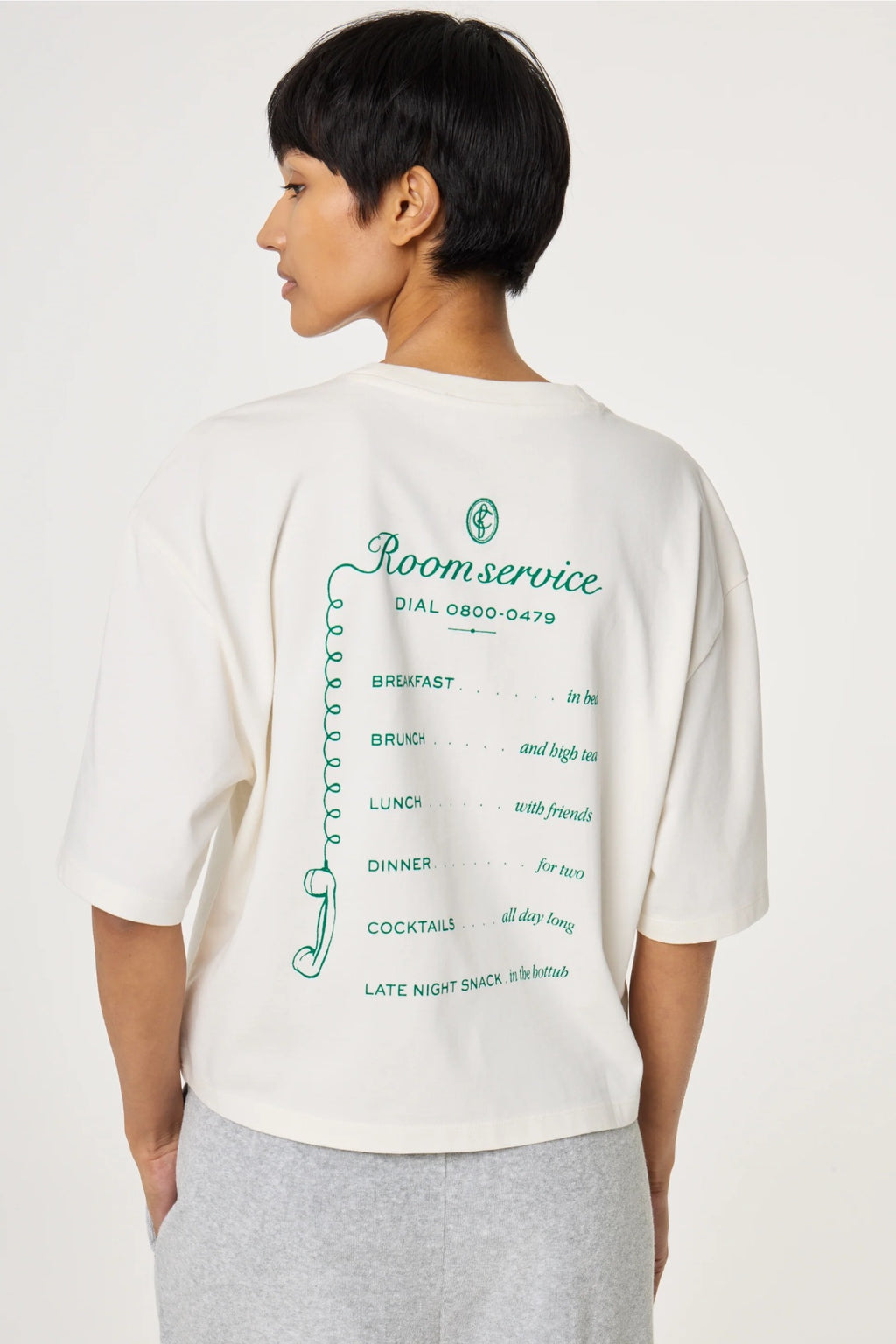 Fabienne Chapot Benja T-shirt Cosy White/Green