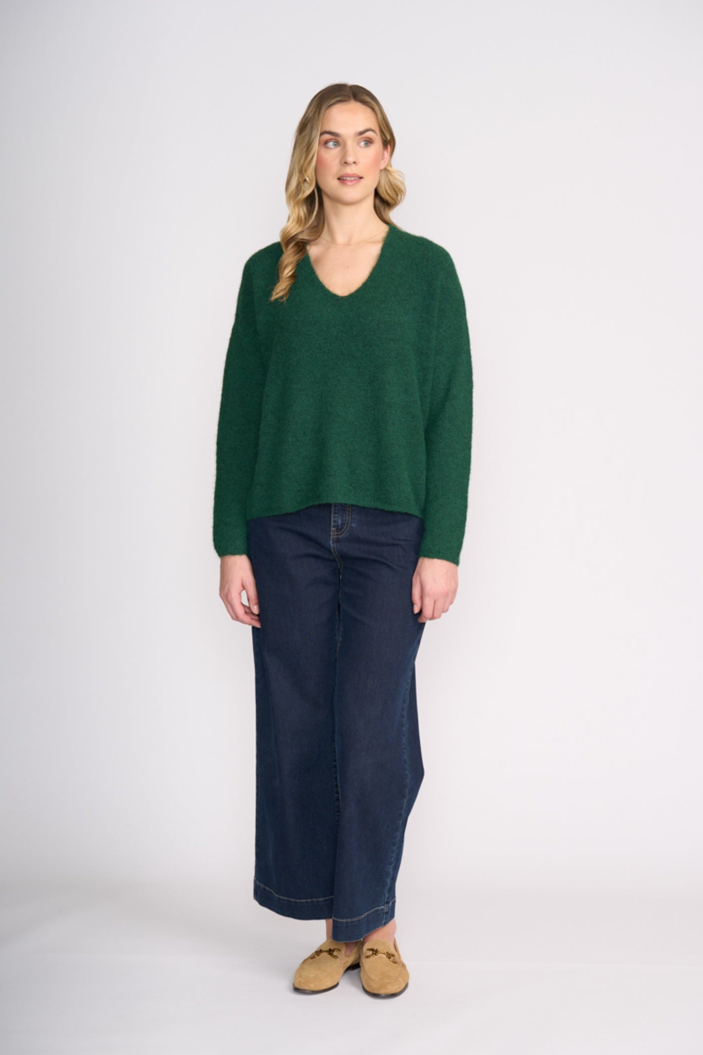 Foil FO8075 Jumper Half Jumper Deep Forest
