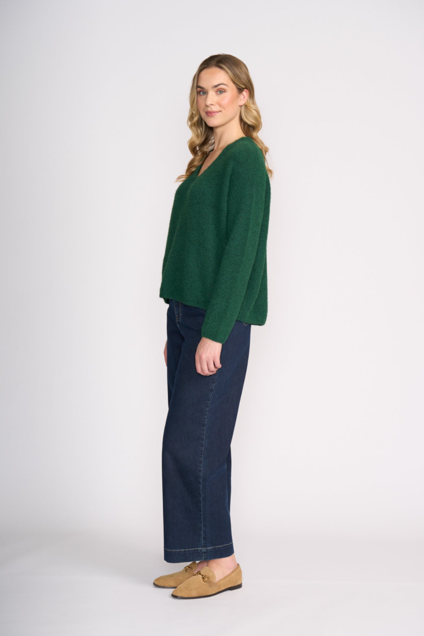 Foil FO8075 Jumper Half Jumper Deep Forest
