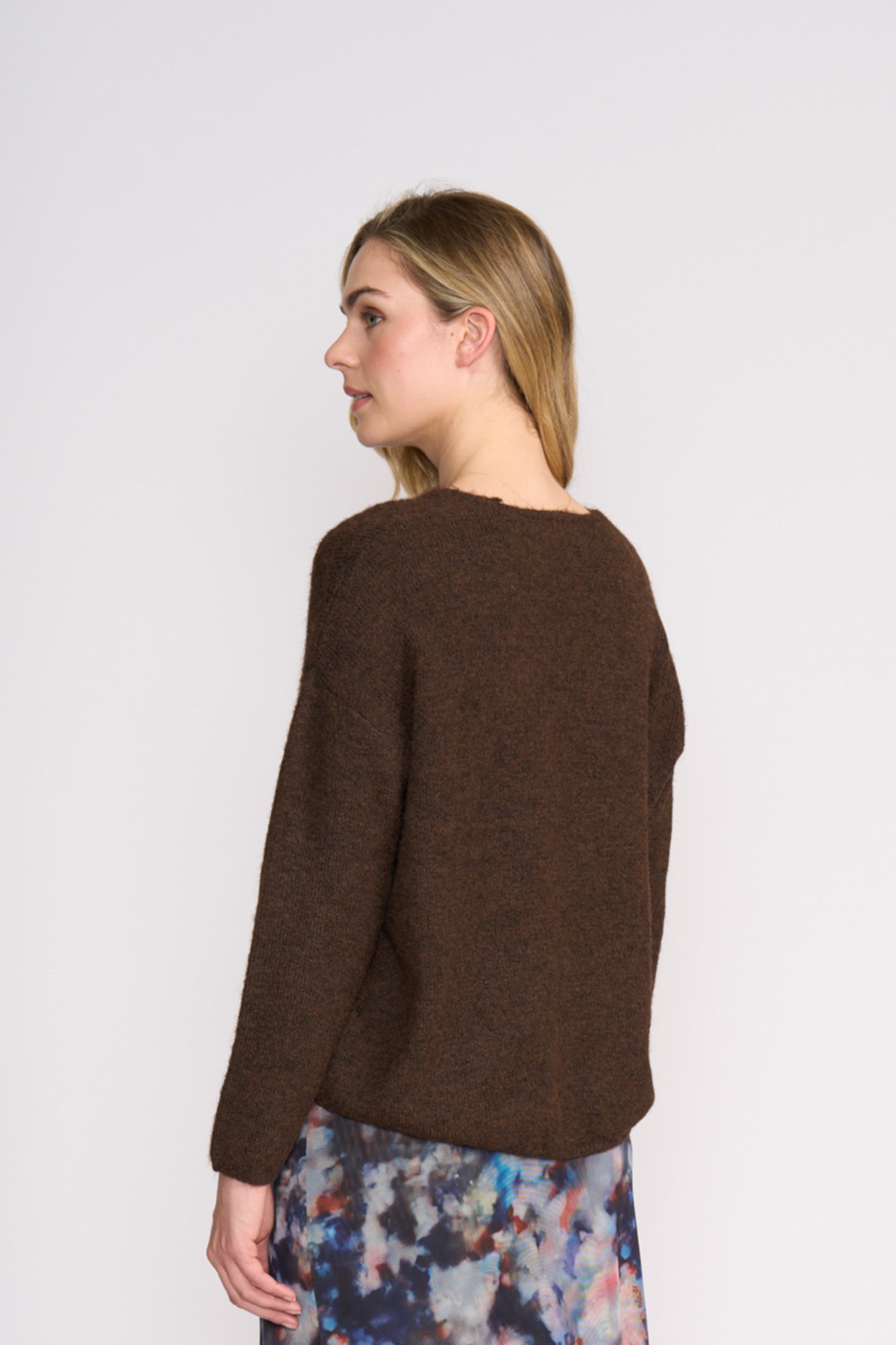 Foil FO8075 Jumper Half Jumper Ground Coffee