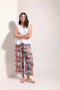 Model wearing Foil Fo8316 Benefits Shell White with colorful pants by Foil Shop the vendor at Dotique