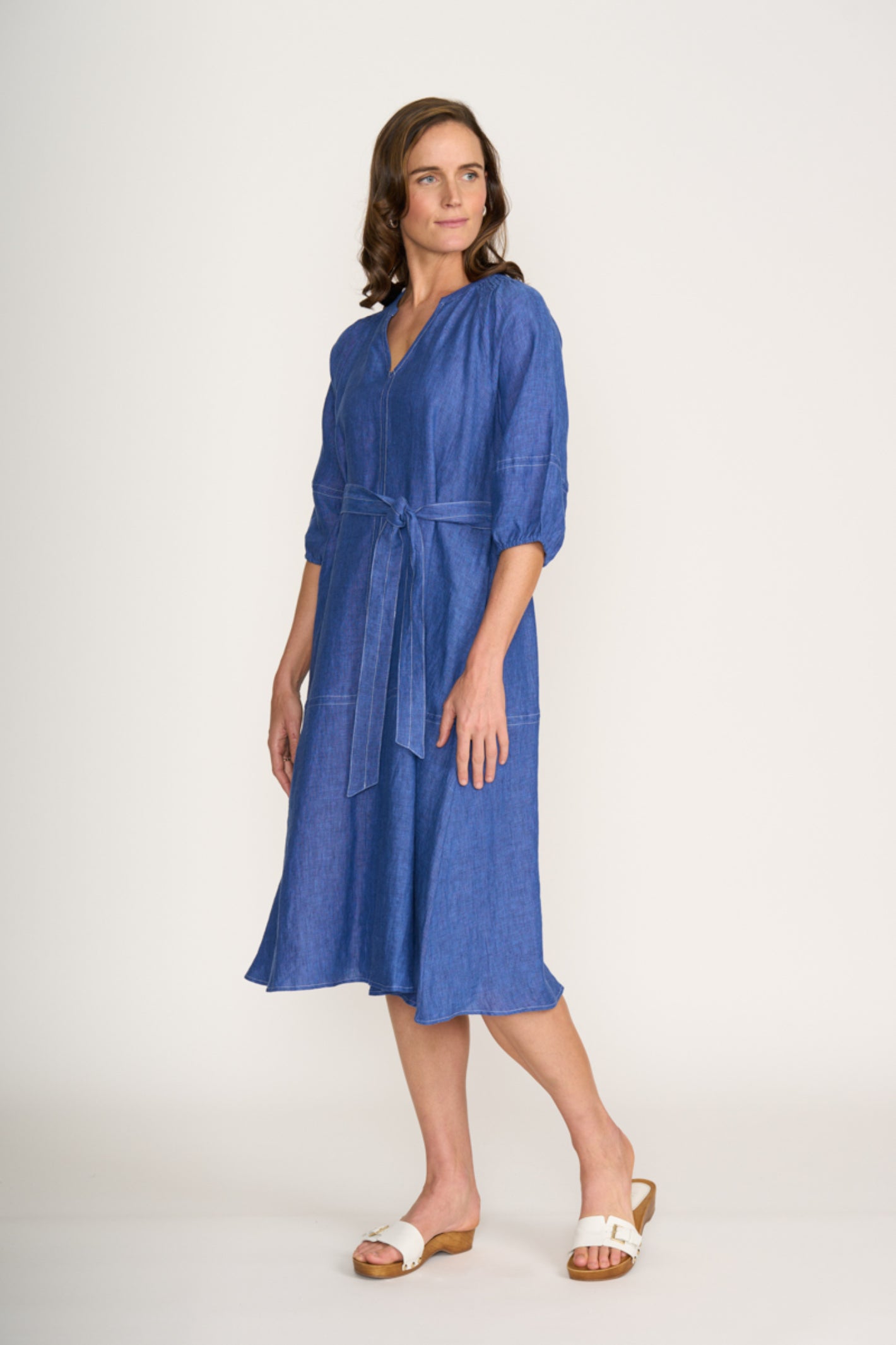 Foil Fo8319 Shout About Dress Capri by Foil on a model, shop the vendor Foil at Dotique for flattering styles