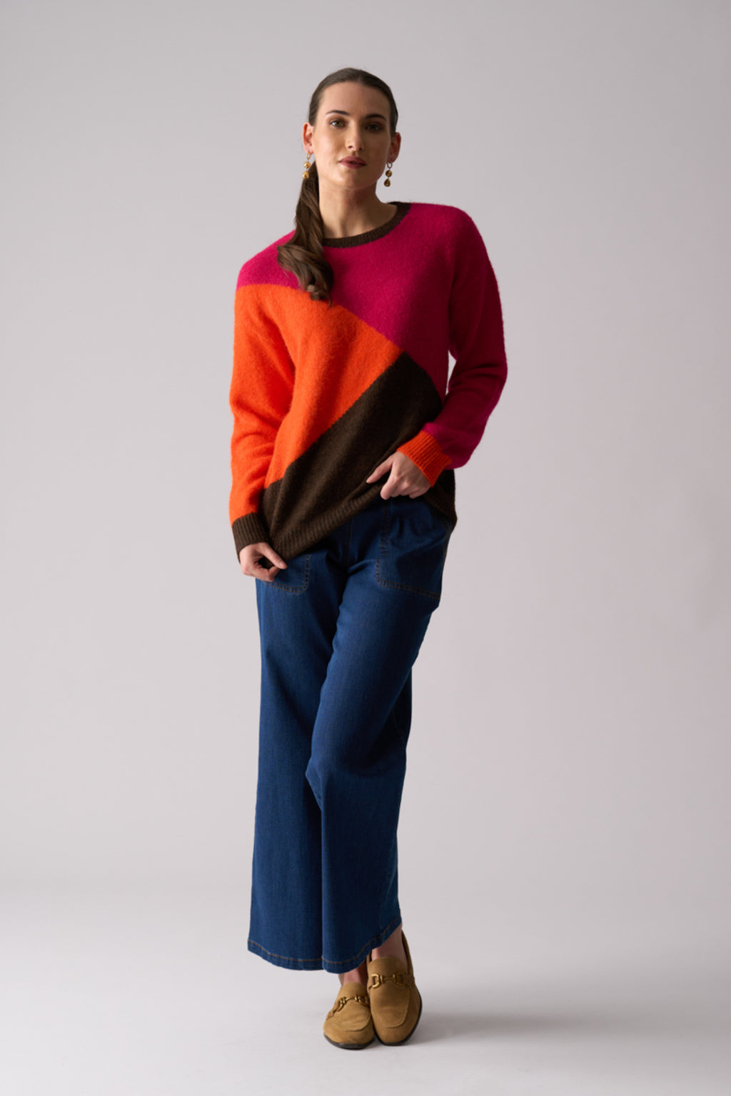 Foil FO8438 Bright Spark Jumper Pink Multi