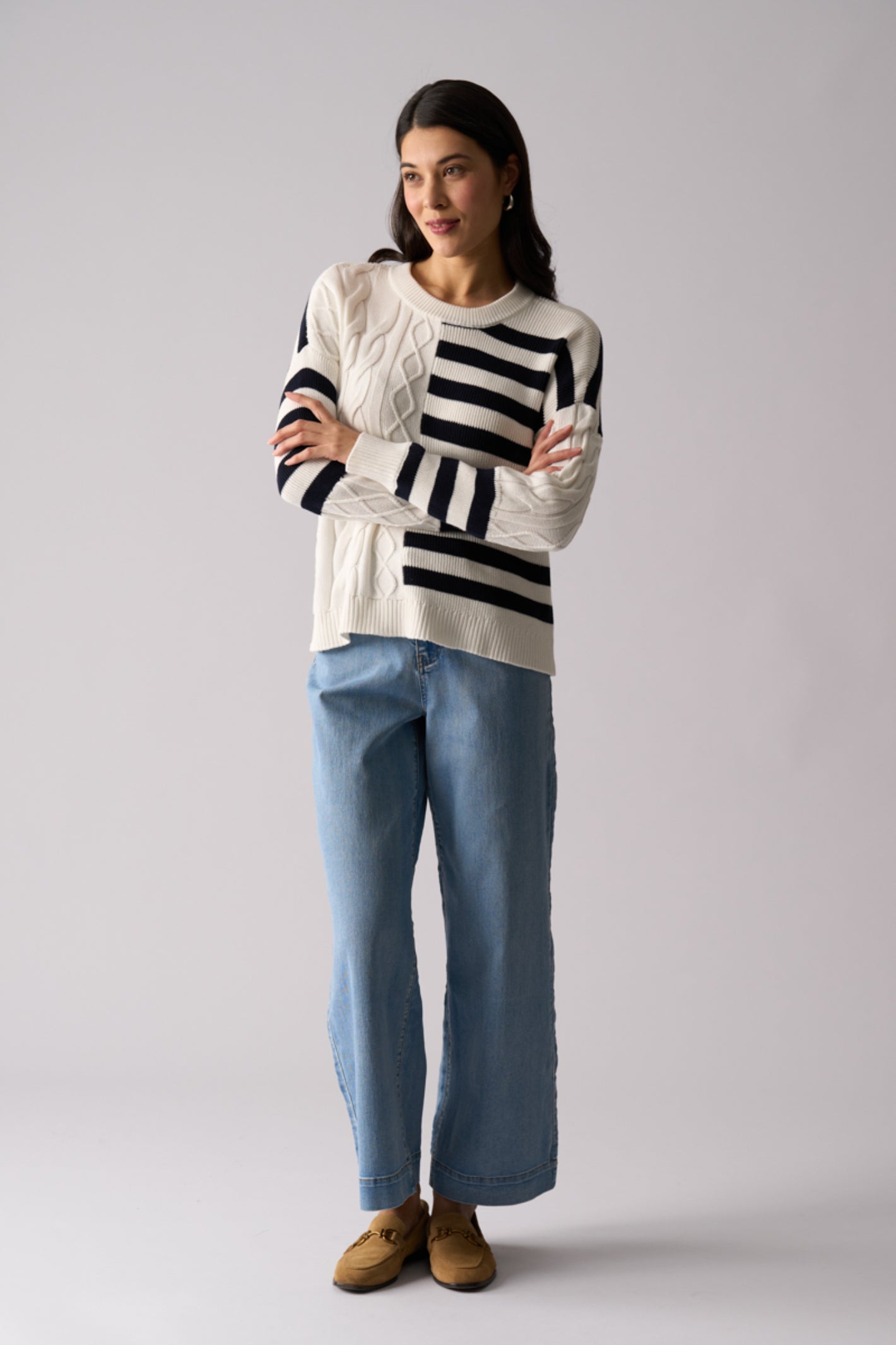 Foil FO8516 Line Theory Jumper True Navy Mix