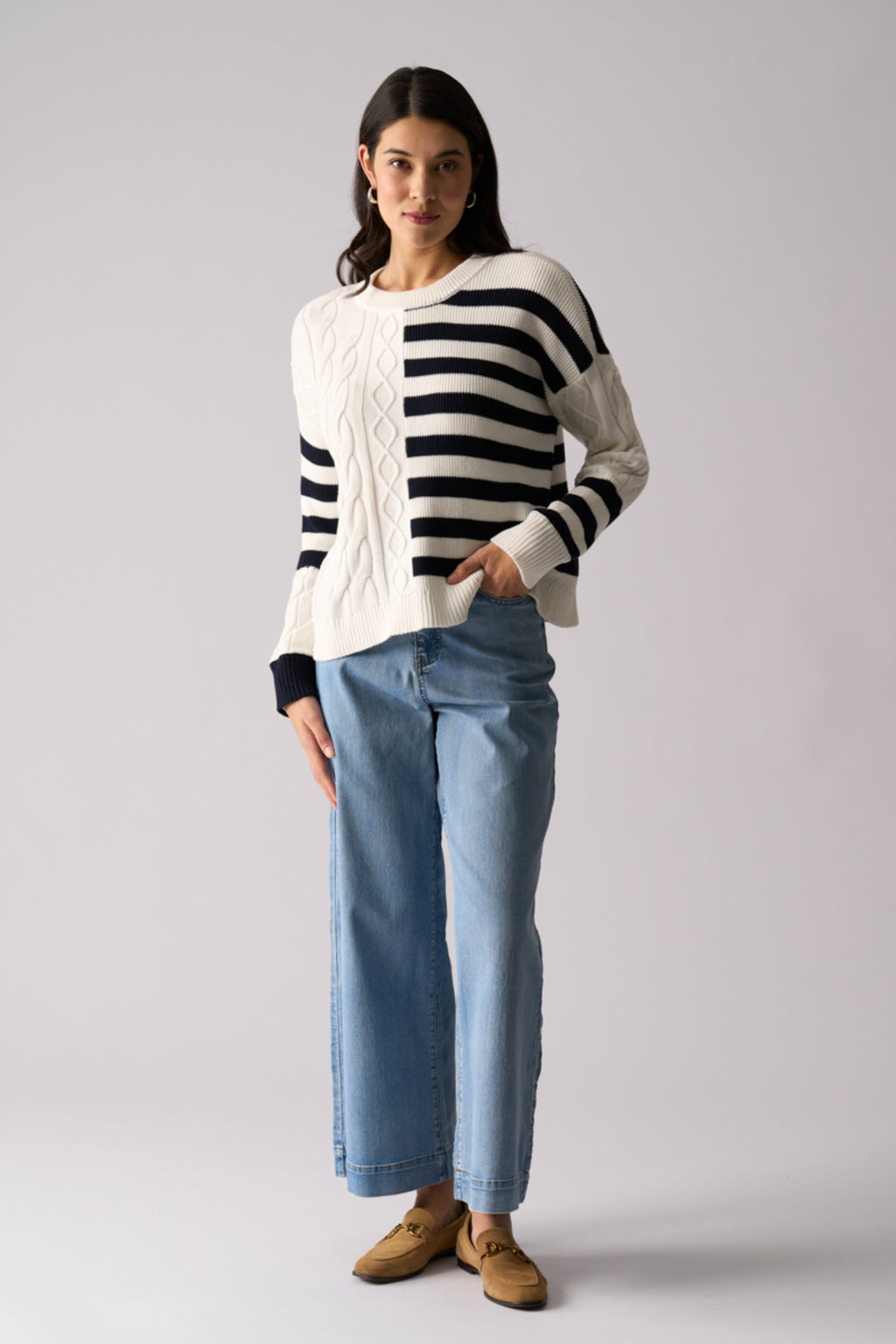 Foil FO8516 Line Theory Jumper True Navy Mix