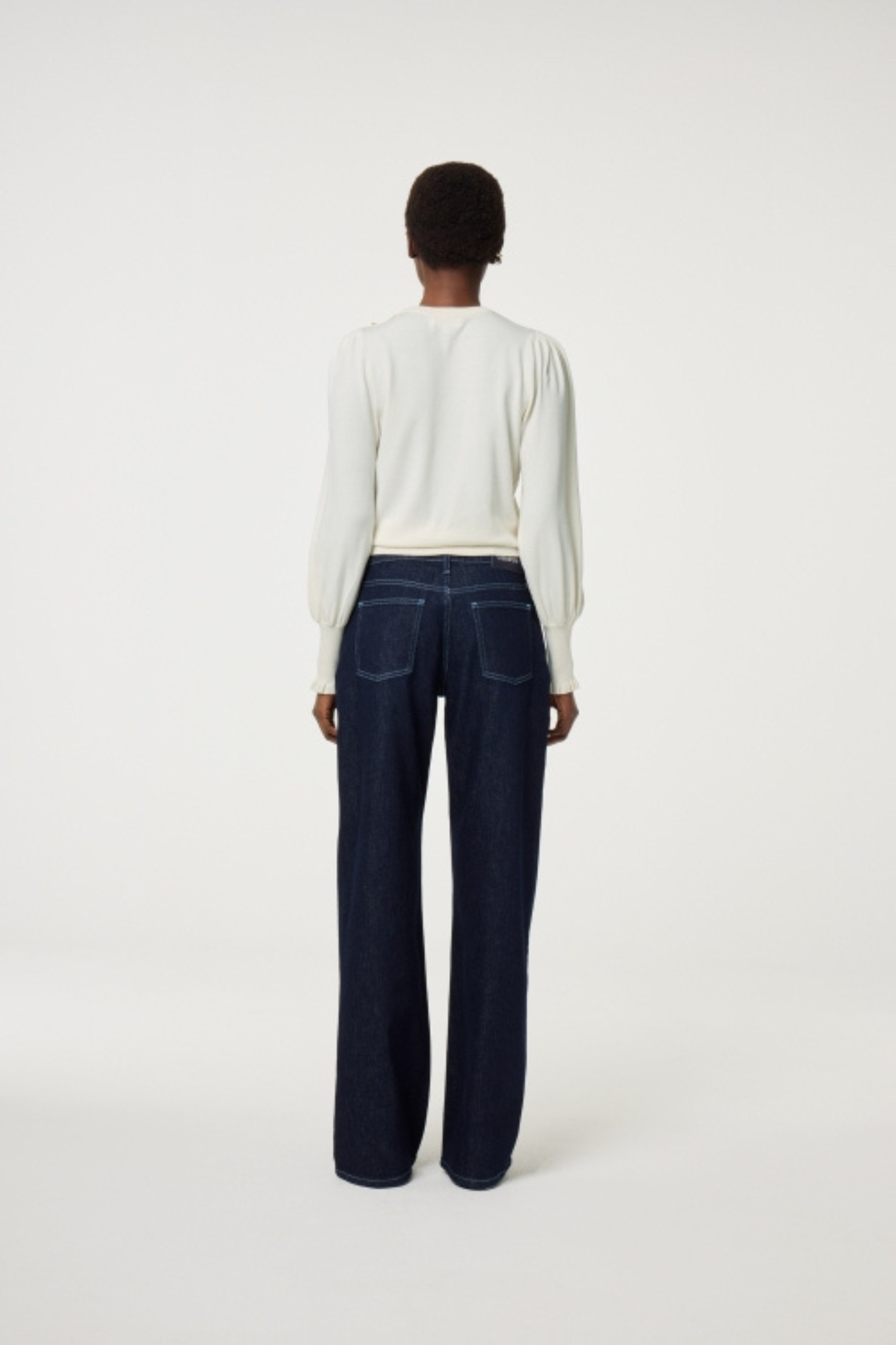 Fabienne Chapot 1009 Cosy White Molly Balloon Pullover