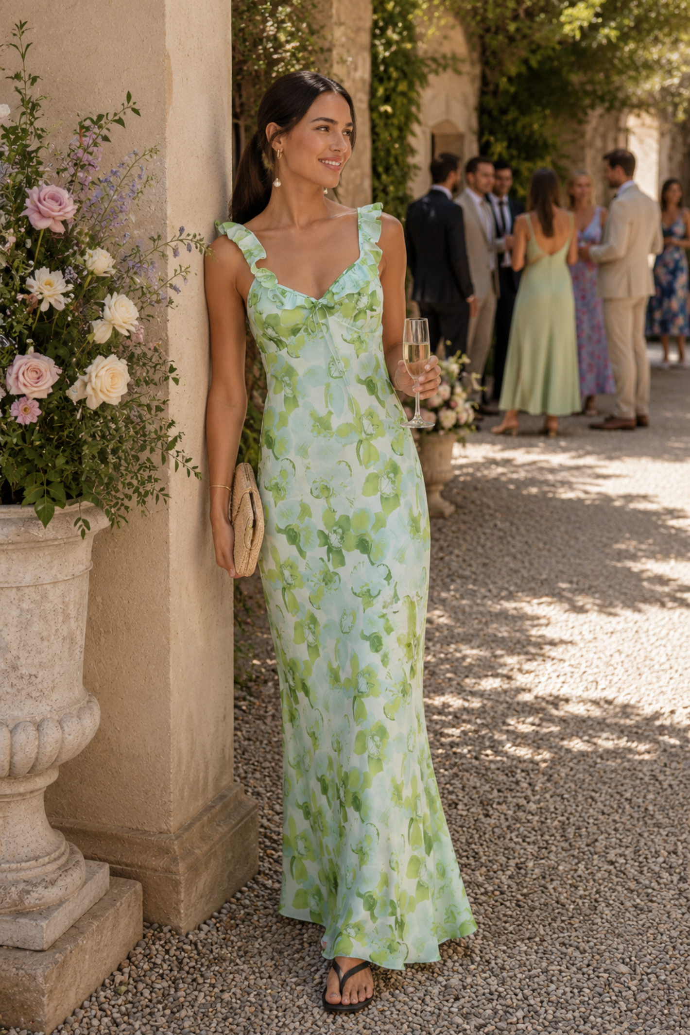 Fabienne Chapot Josine Dress Light Blue/Green