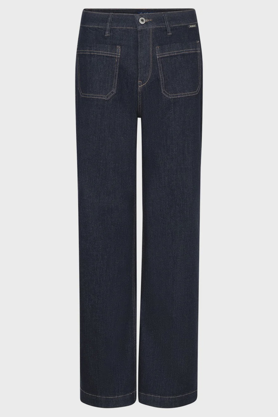 Red Button SRB4608 Colette Front Patch Pockets Jeans - Forever Blue foreverblue-L31