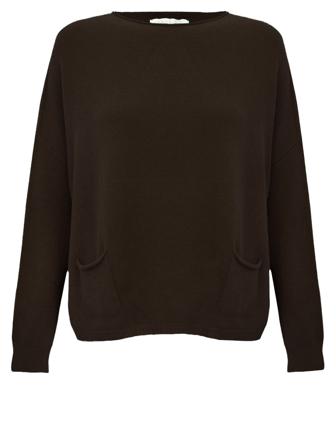 Amazing Woman Jodie Fine Knit 2 Front Pocket Jumper