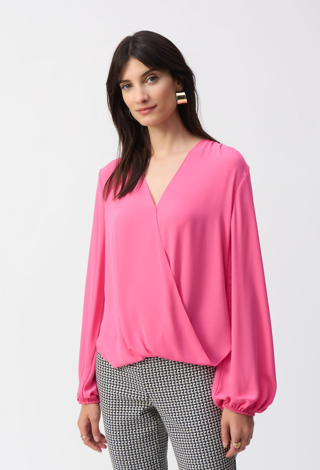 Joseph-Ribkoff-Georgette-Boxy-Wrap-Top-251172-4368-