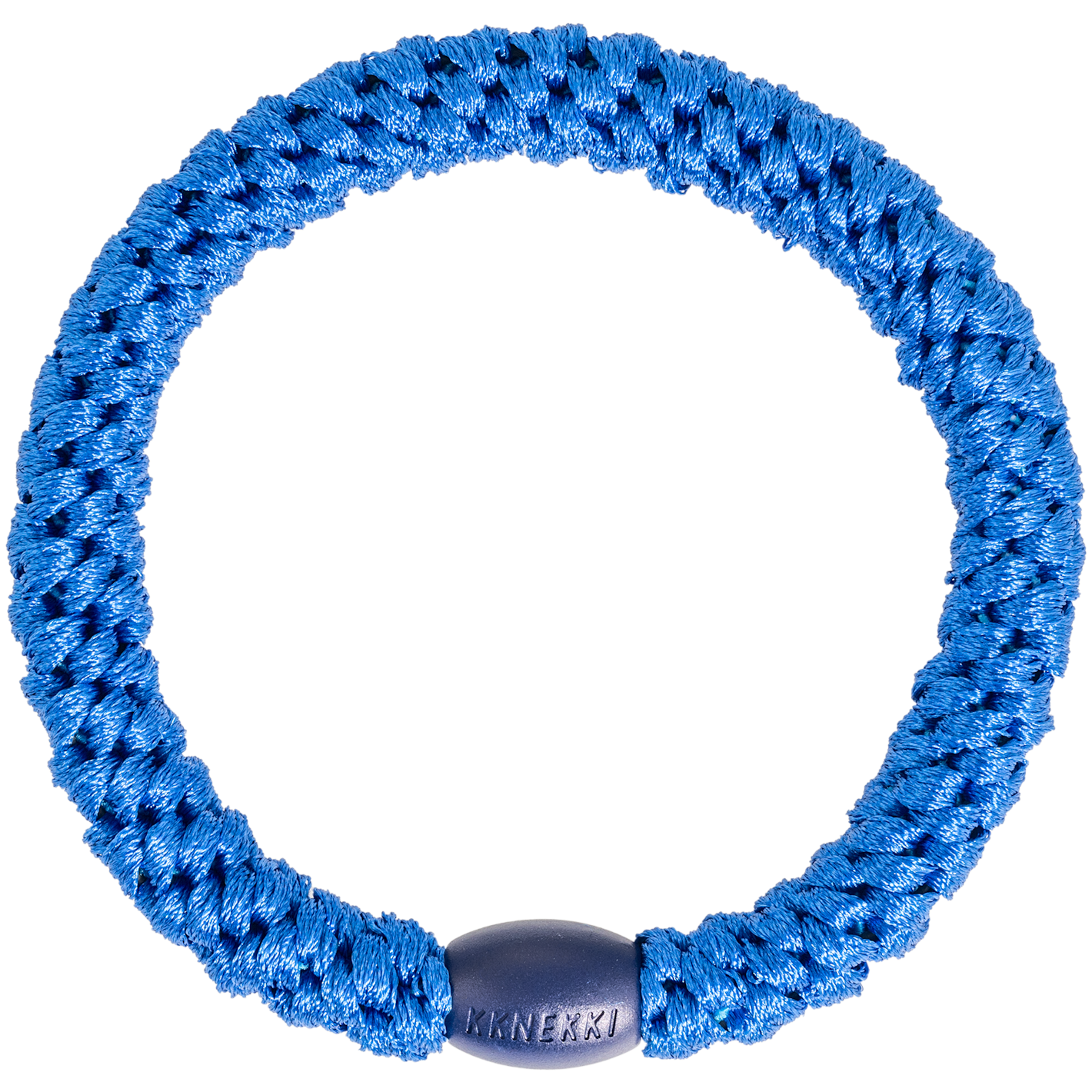 KKNEKKI Electric Blue braided bracelet by KKNEKKI available to shop at Dotique for stylish accessories.